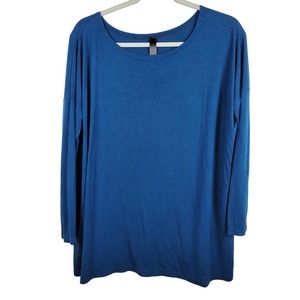 *** 2 FOR $20 *** Chic Teal Slouchy Tunic Top Women's M